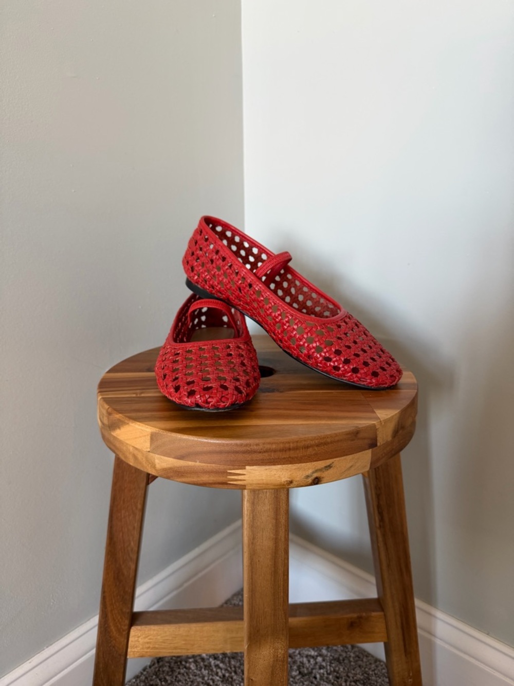 Madewell Woven Greta Ballet Flats